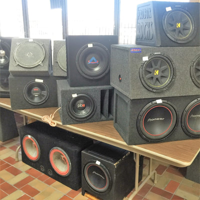 Speakers at City Pawn